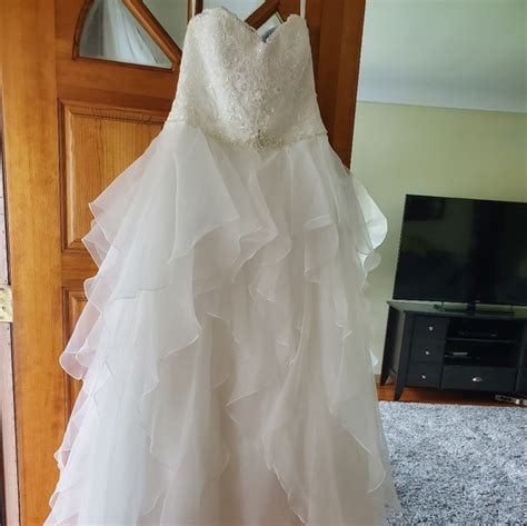 poshmark wedding dress|More.